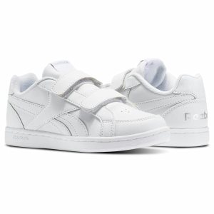 Adidasy Dziecięce Reebok Royal Prime ALT Białe/Srebrne PL 53ZKCFQ